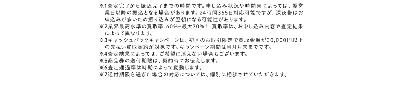 注意事項